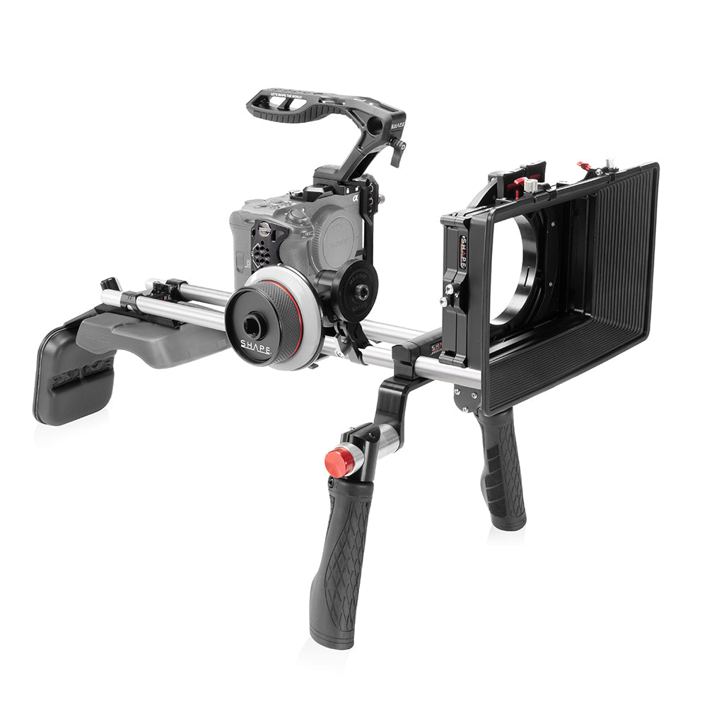 SHAPE Shoulder Mount Matte Box Follow Focus for SONY FX5 Shoulder Mount Rig SHAPE wlb