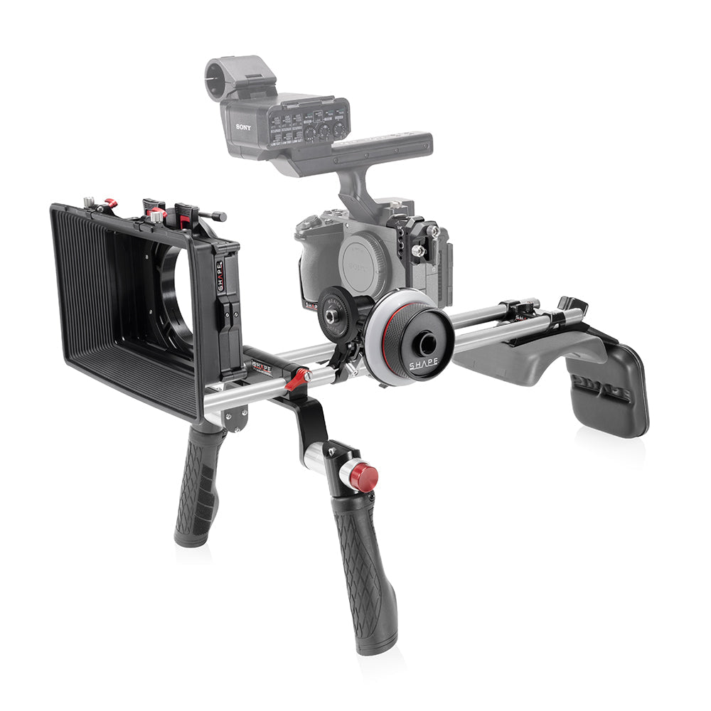 SHAPE Shoulder Mount Matte Box Follow Focus for SONY FX5 Shoulder Mount Rig SHAPE wlb
