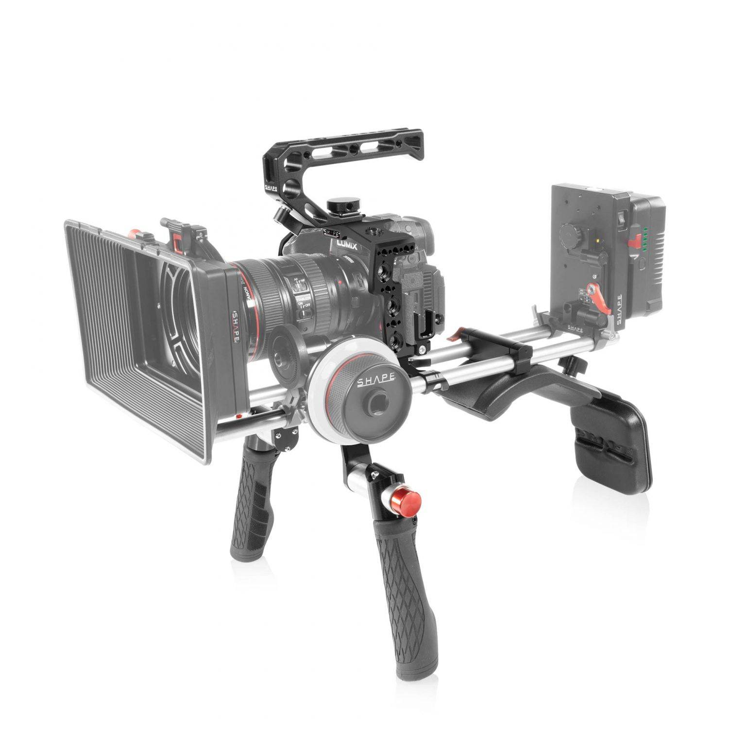 SHAPE Shoulder Mount Rig for Panasonic Lumix GH6 Shoulder Mount Rig SHAPE wlb   