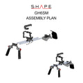 SHAPE Shoulder Mount Rig for Panasonic Lumix GH6 Shoulder Mount Rig SHAPE wlb