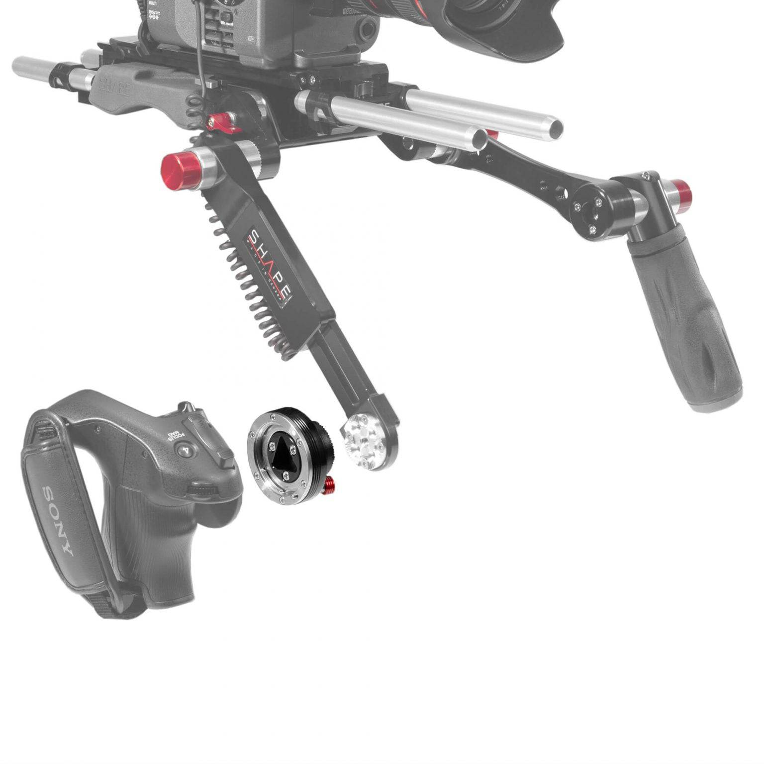 SHAPE Sony FX6 Side Handle Adapter Handle Adapter SHAPE wlb
