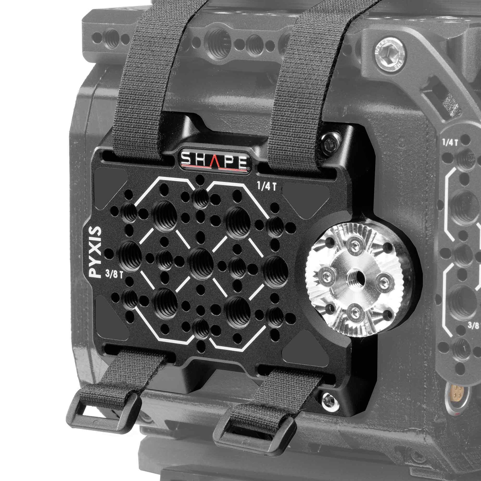 SHAPE Blackmagic PYXIS 6K Side Plate with Rosette Camera Cage SHAPE wlb