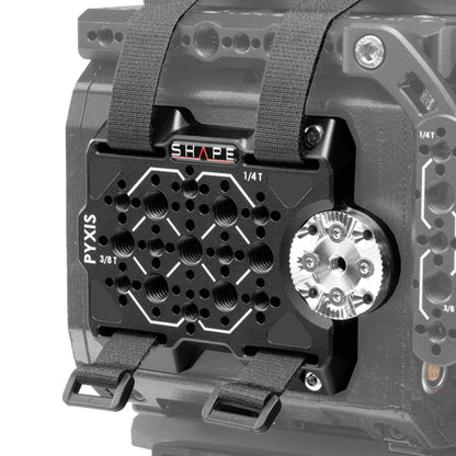 SHAPE Blackmagic PYXIS 6K Side Plate with Rosette Camera Cage SHAPE wlb