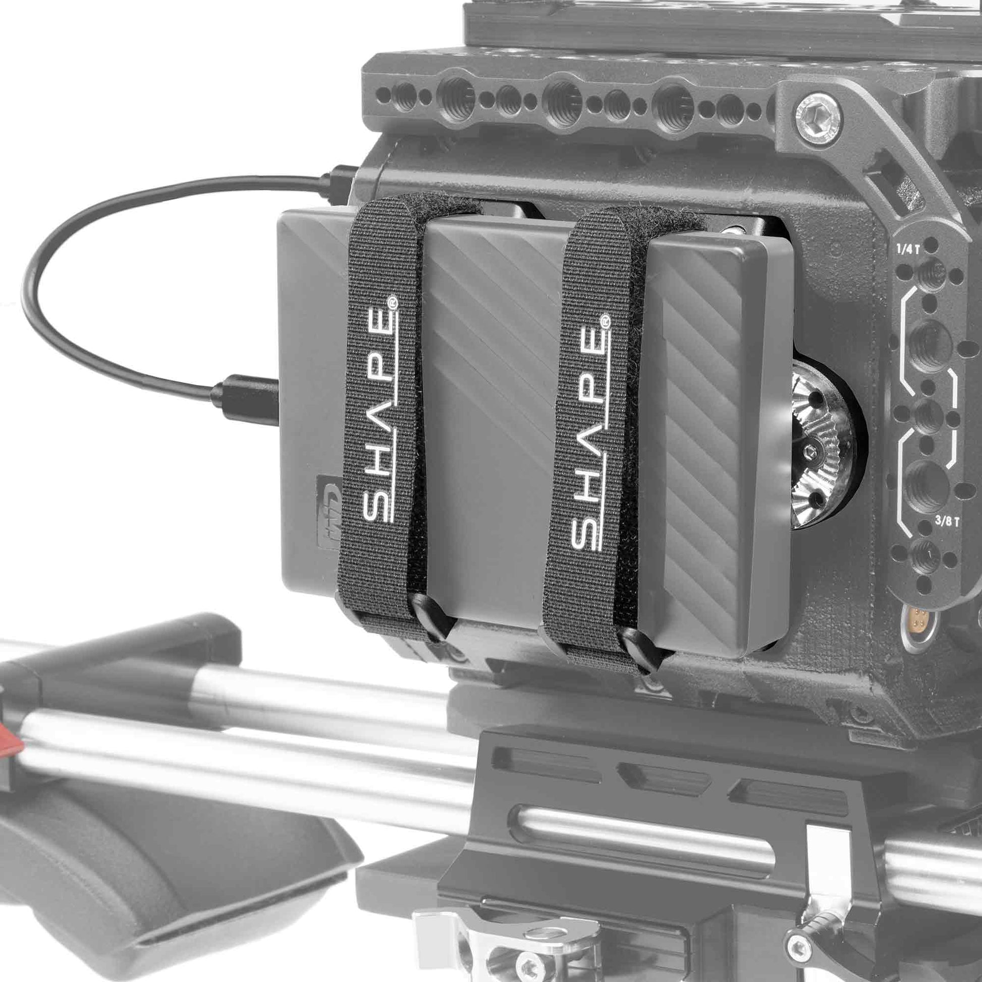 SHAPE Blackmagic PYXIS 6K Side Plate with Rosette Camera Cage SHAPE wlb