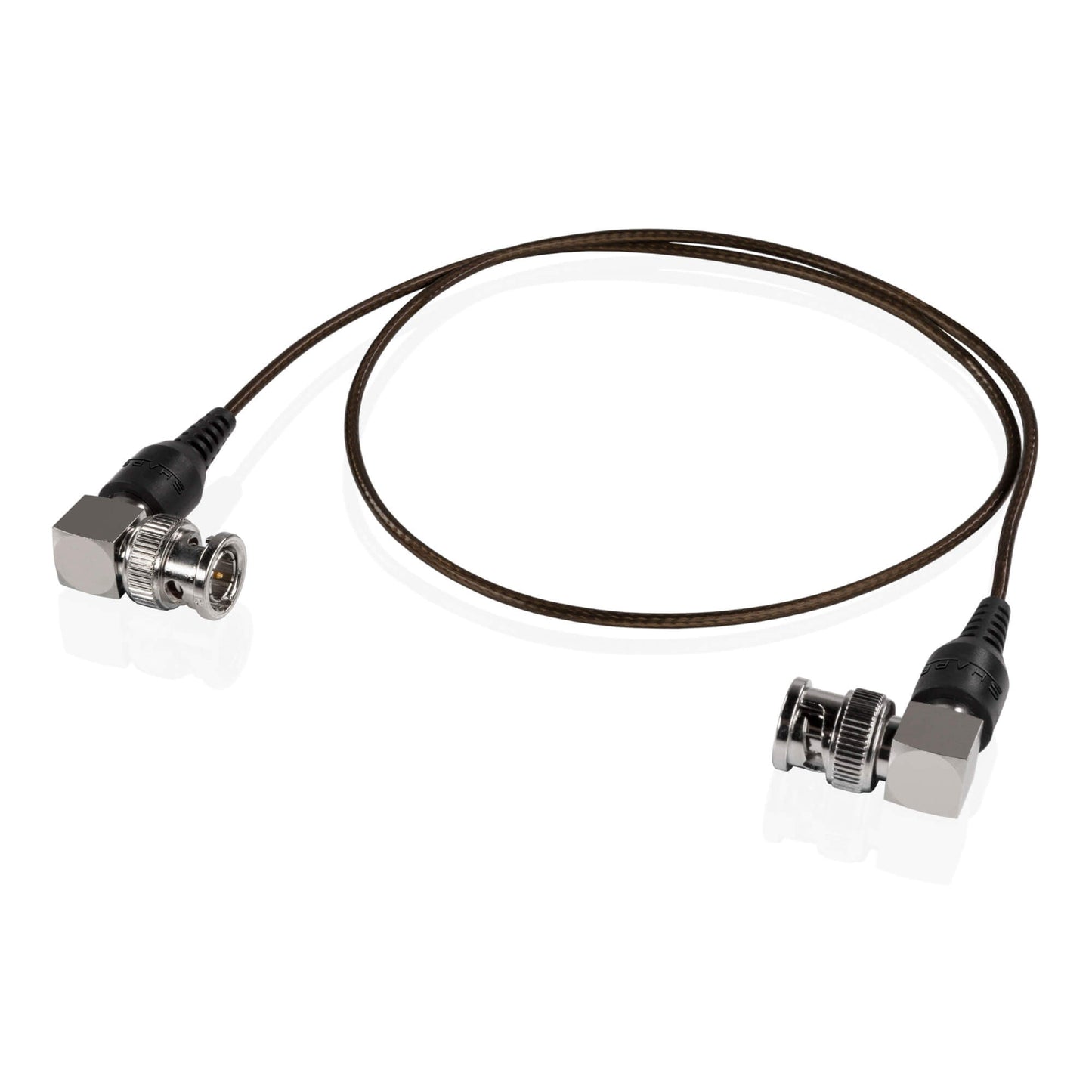 SHAPE Skinny 90-Degree BNC Cable 24 inches Black Cable SHAPE wlb