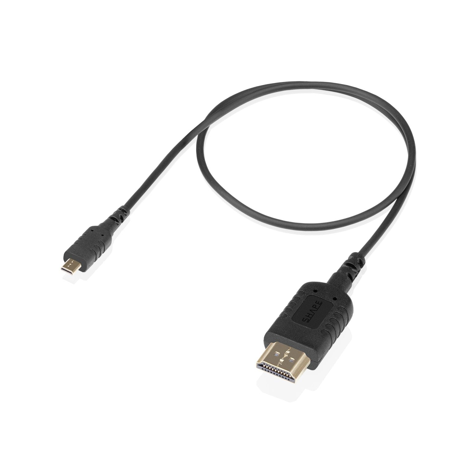 SHAPE Skinny HDMI to Micro HDMI 8K Ultra High-Speed Cable 18 inches Cable SHAPE wlb   