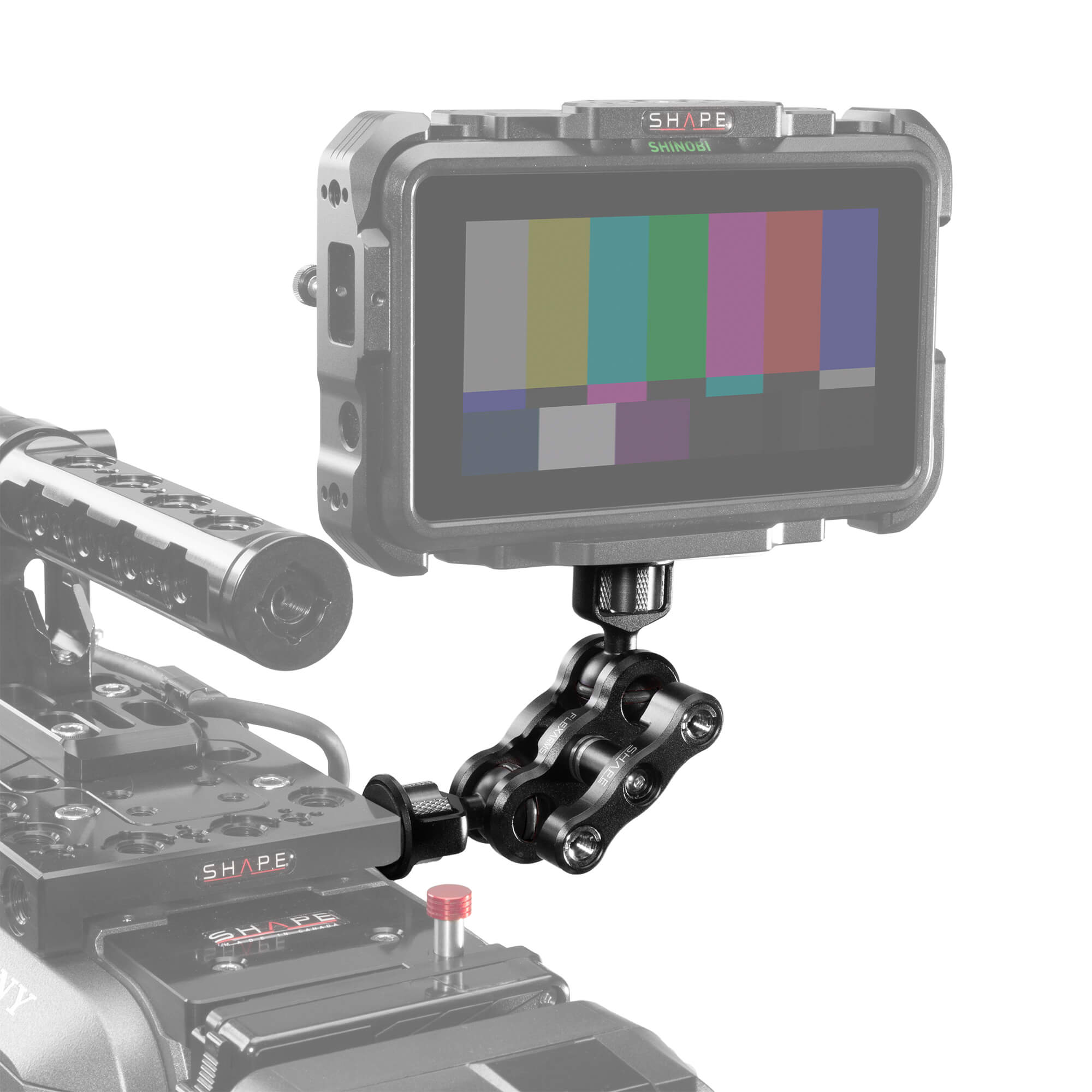 SHAPE Small Flex Arm 1/4-20 to 1/4-20 Monitor Mount Arm SHAPE wlb