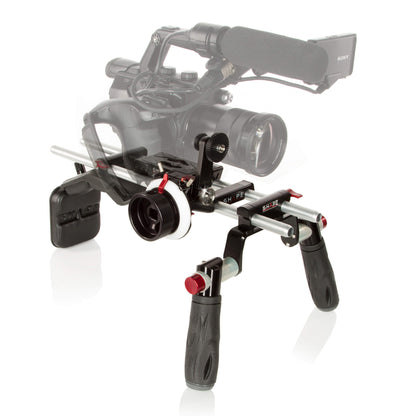SHAPE Sony FS5/FS5 II Camera Bundle Rig with Follow Focus Pro Camera Rig SHAPE wlb