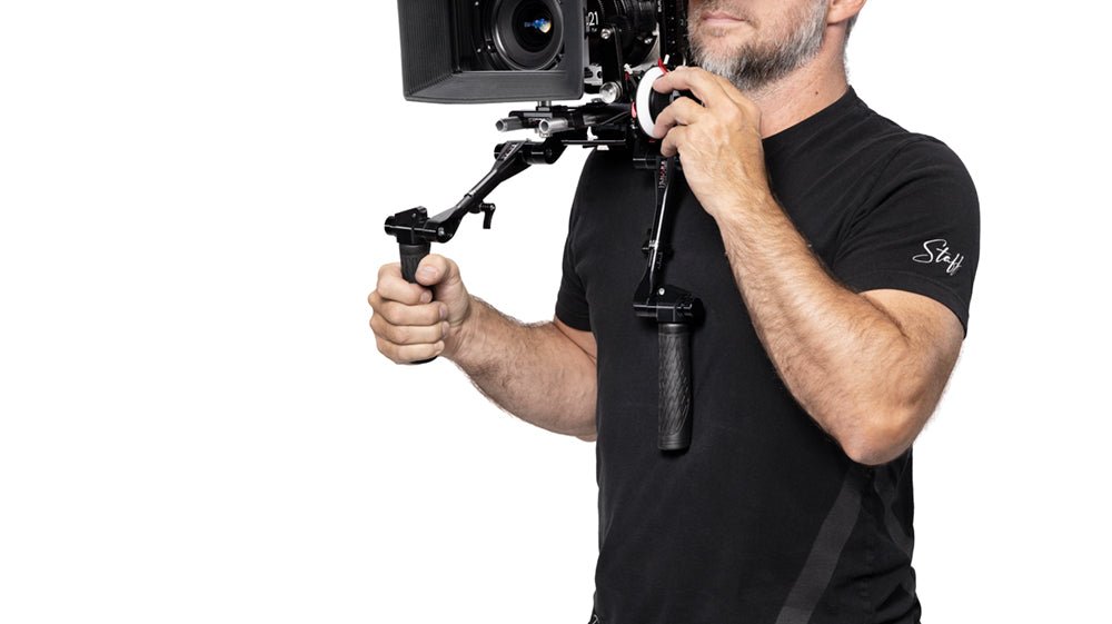 SHAPE Telescopic Black Handles ARRI Rosette Handle SHAPE wlb