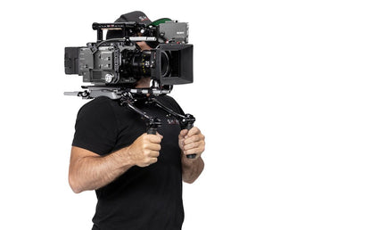 SHAPE Telescopic Black Handles ARRI Rosette Handle SHAPE wlb