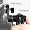 SHAPE Telescopic Black Handles ARRI Rosette Handle SHAPE wlb