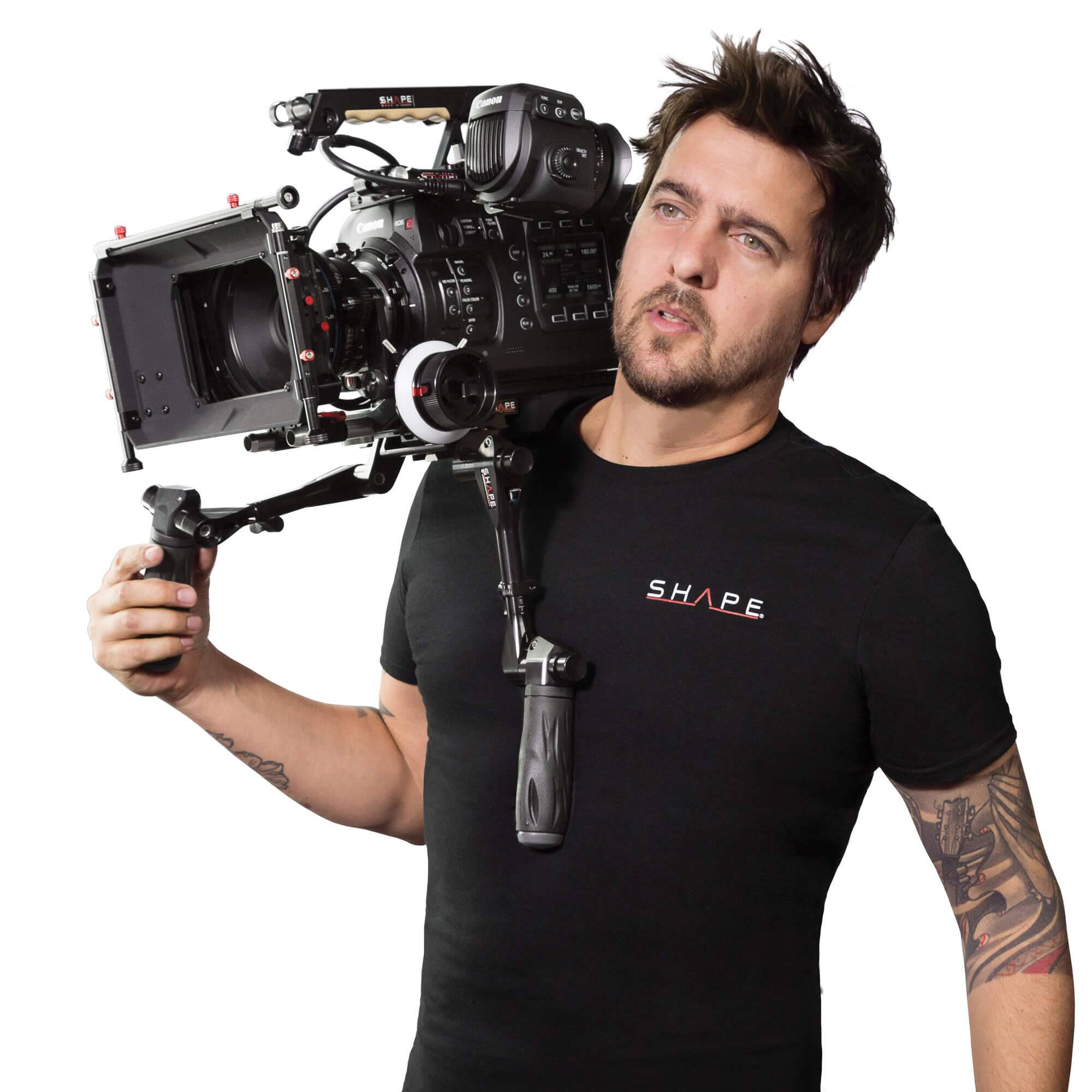 SHAPE Telescopic Handles ARRI Rosette Handle SHAPE wlb   