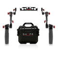 SHAPE Telescopic Handles ARRI Rosette with Rod Bloc and Shock-Resistant Case Handle SHAPE wlb   