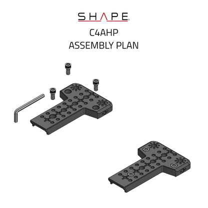 SHAPE Canon C400 Top Handle Adapter Plate Top Plate SHAPE wlb