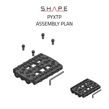 SHAPE Blackmagic PYXIS 6K Top Plate Top Plate SHAPE wlb