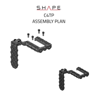 SHAPE Canon C400 Top Plate Camera Rig SHAPE wlb
