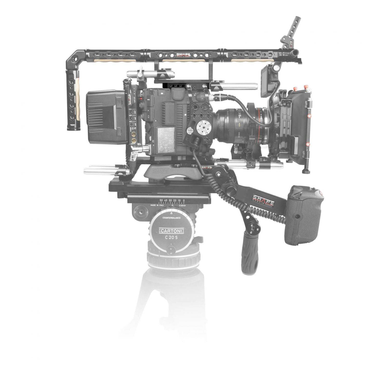 SHAPE Canon C500 MKII/C300 MKIII Top Plate Top Plate SHAPE wlb