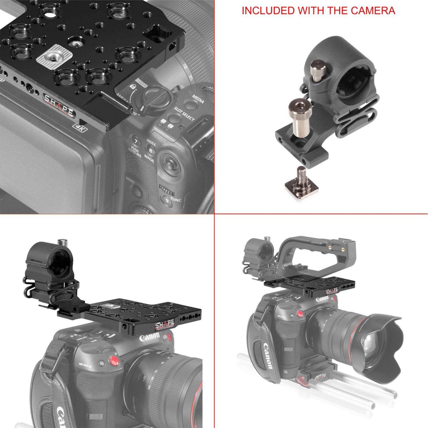 SHAPE Canon C70 Top Plate Top Plate SHAPE wlb