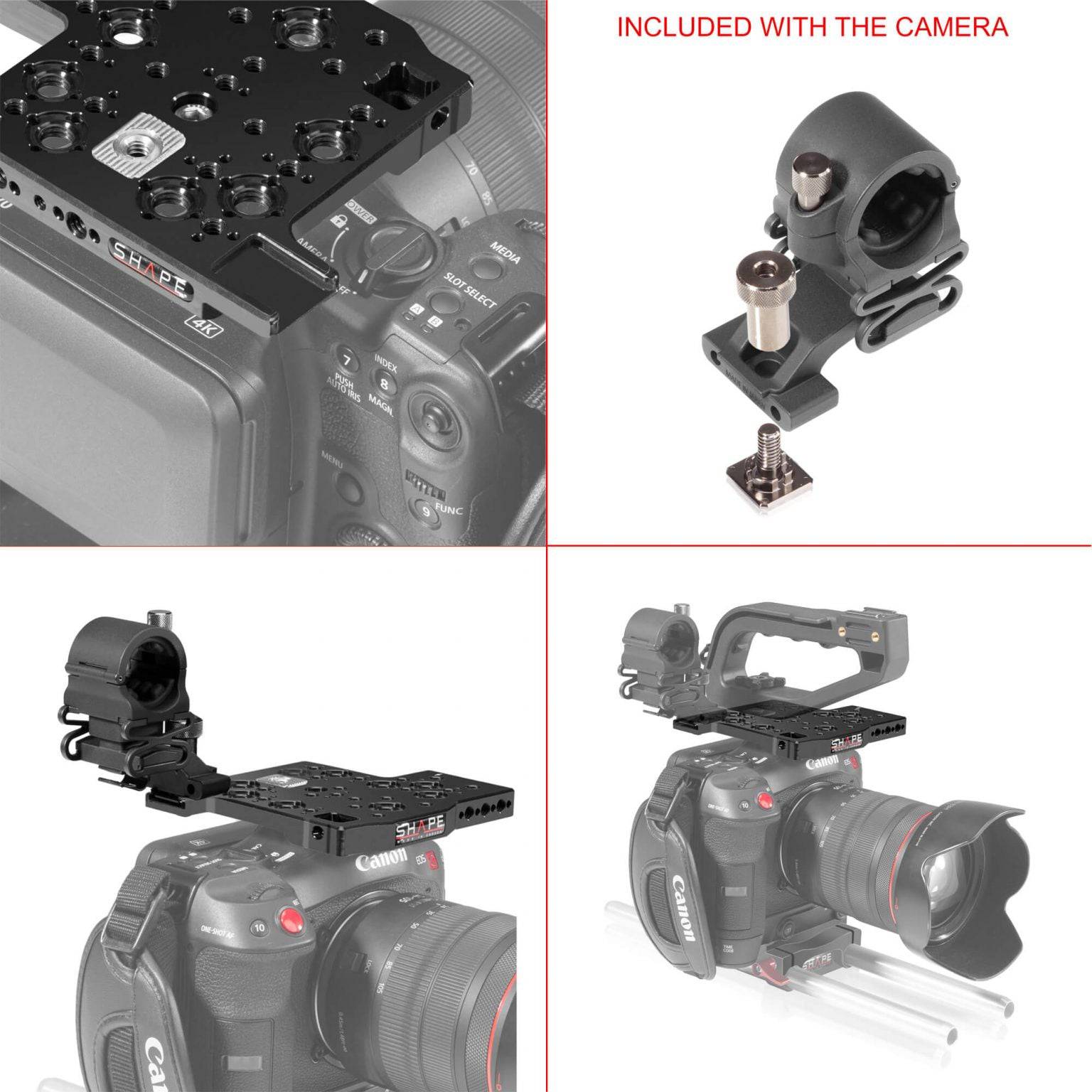 SHAPE Canon C70 Top Plate Top Plate SHAPE wlb