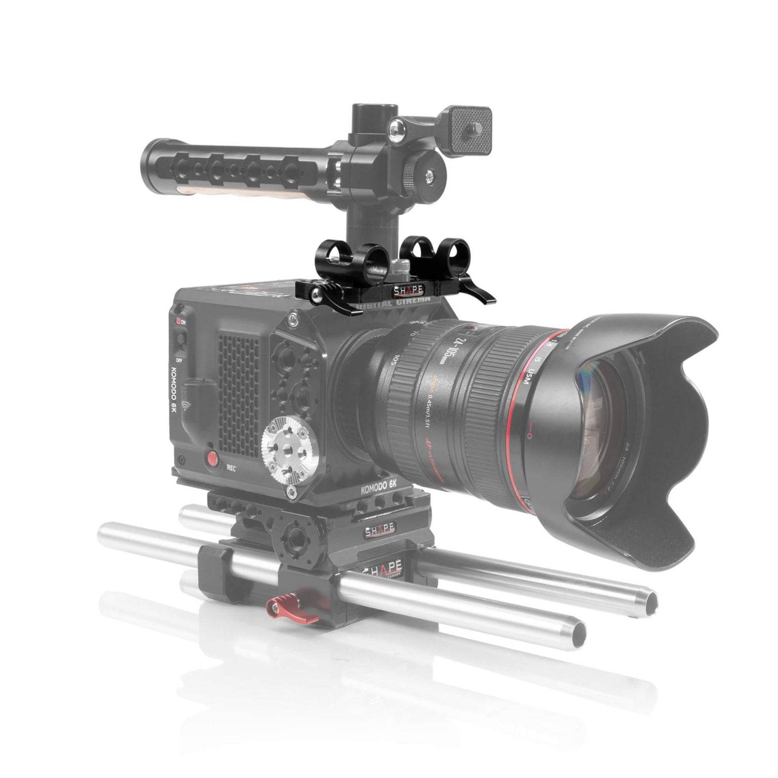 SHAPE RED® KOMODO™ & KOMODO™ 6K Production Pack Top Plate Top Plate SHAPE wlb