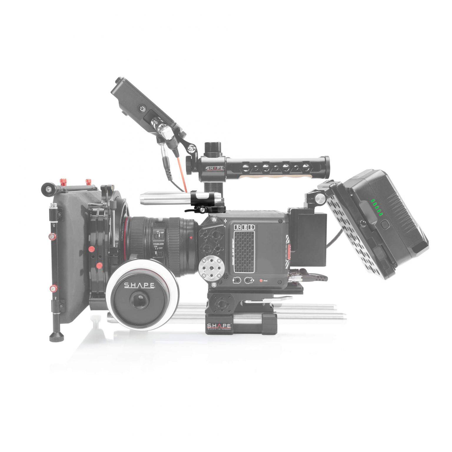 SHAPE RED® KOMODO™ & KOMODO™ 6K Production Pack Top Plate Top Plate SHAPE wlb