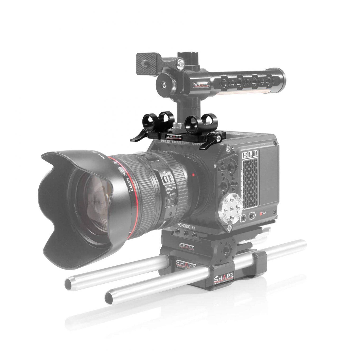 SHAPE RED® KOMODO™ & KOMODO™ 6K Production Pack Top Plate Top Plate SHAPE wlb