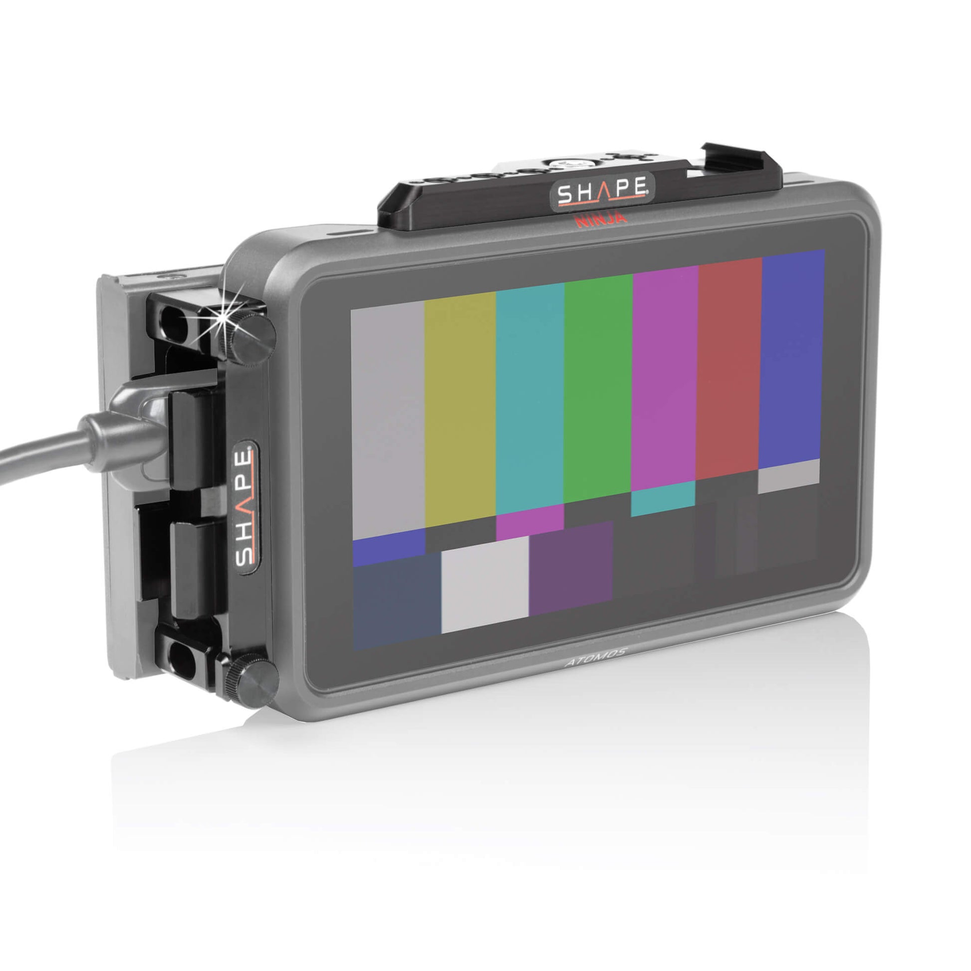 SHAPE Top Plate Kit and HDMI Lock System for Atomos Ninja V/V+ Monitor Accessory SHAPE wlb   