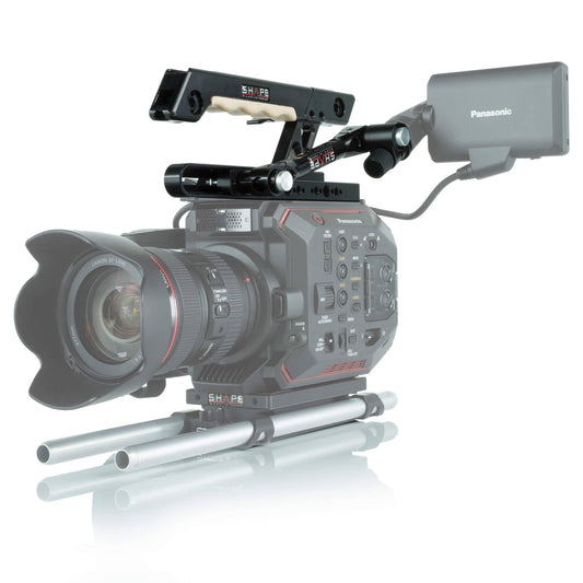 SHAPE Top Plate, Top Handle and View Finder Mount for Panasonic AU-EVA1 Top Plate SHAPE wlb   