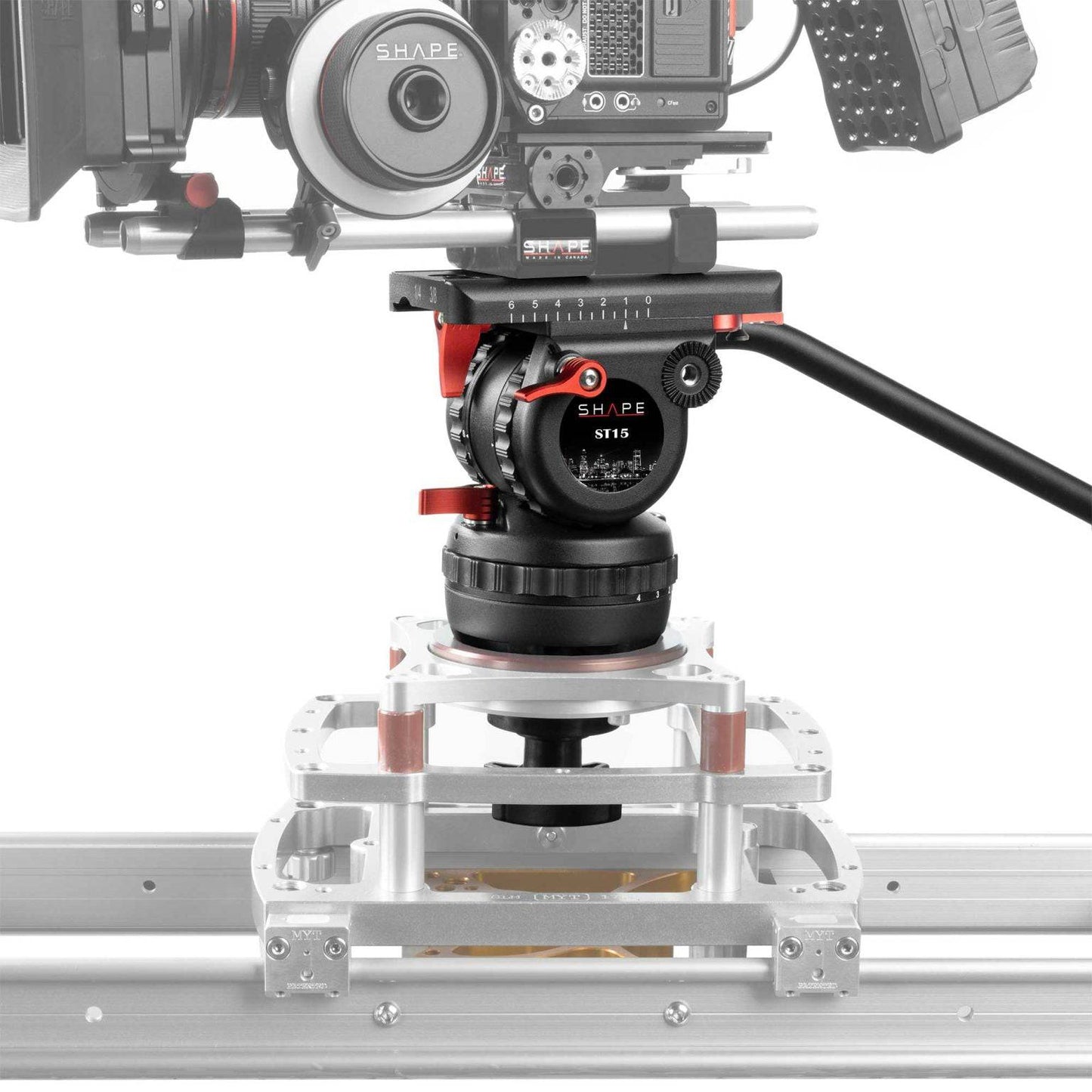 SHAPE Tripod Fluid Head 15 kg Tripod Head SHAPE wlb   