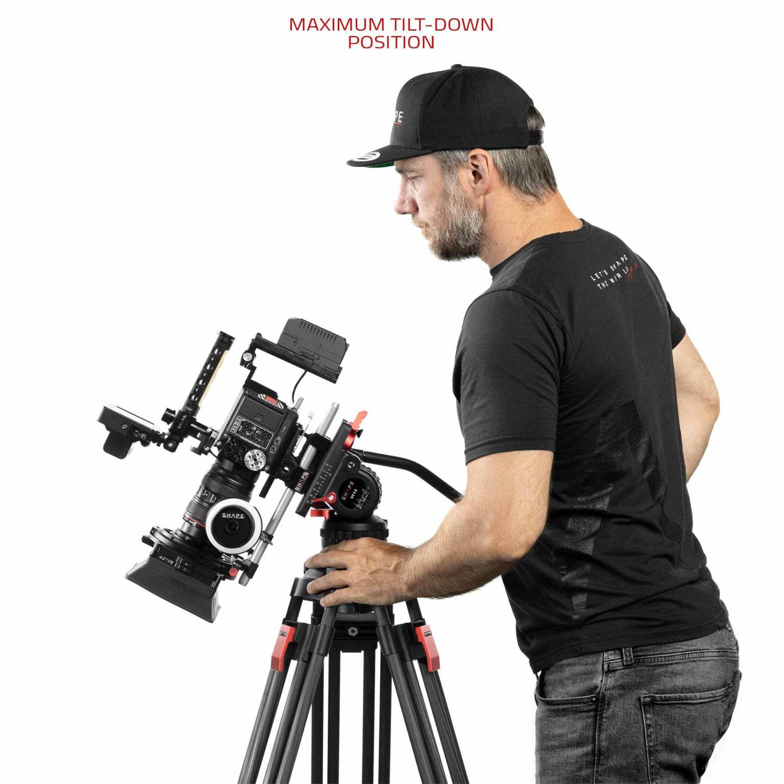 SHAPE Tripod Fluid Head 15 kg Tripod Head SHAPE wlb   