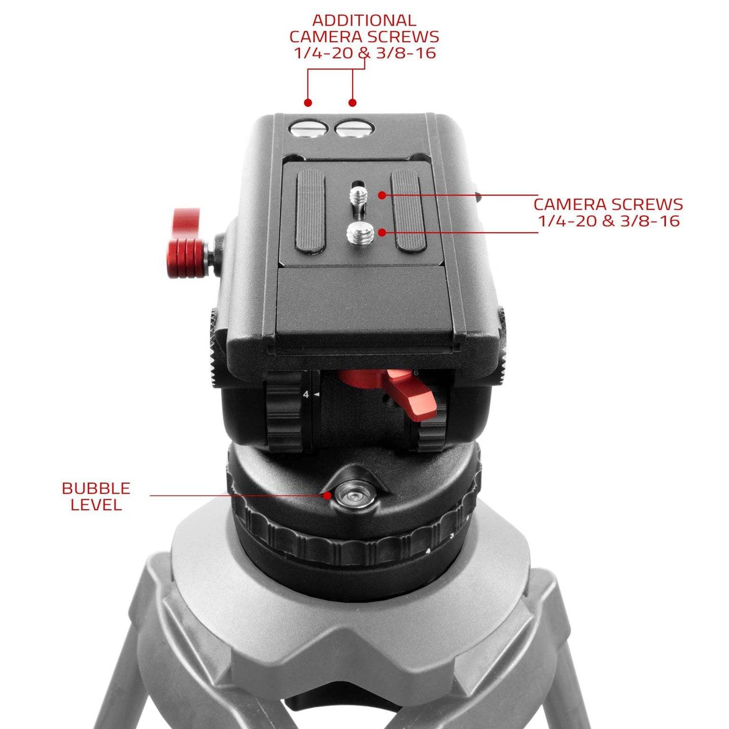 SHAPE Tripod Fluid Head 15 kg Tripod Head SHAPE wlb   