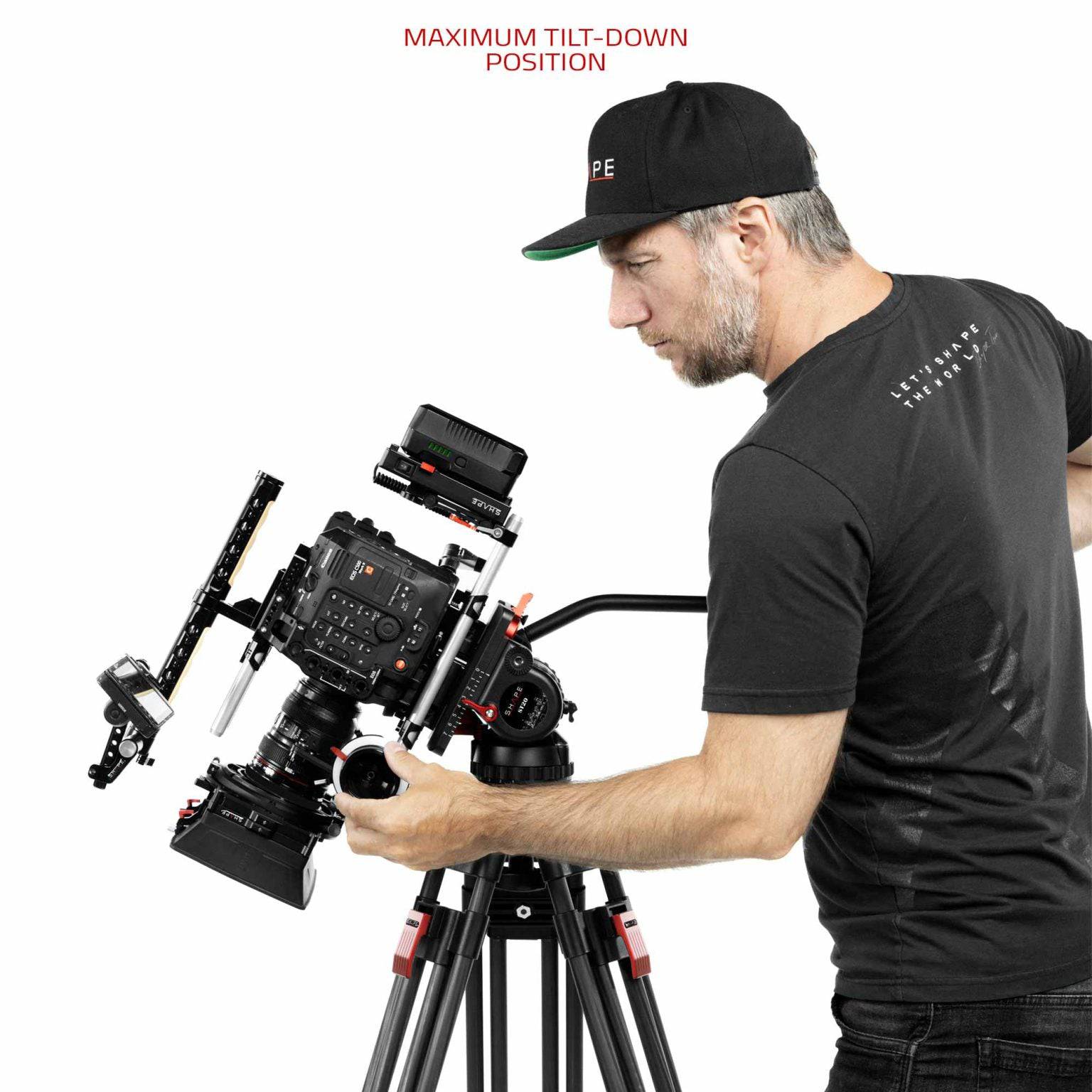 SHAPE Tripod Fluid Head 20 kg Tripod Head SHAPE wlb   