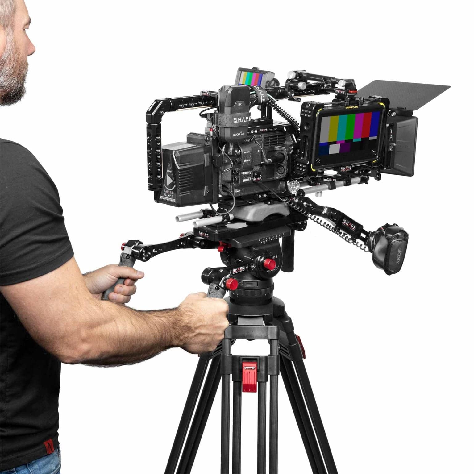 SHAPE ST Series Tripods Tripod Pan Handle Push Button Handle SHAPE wlb