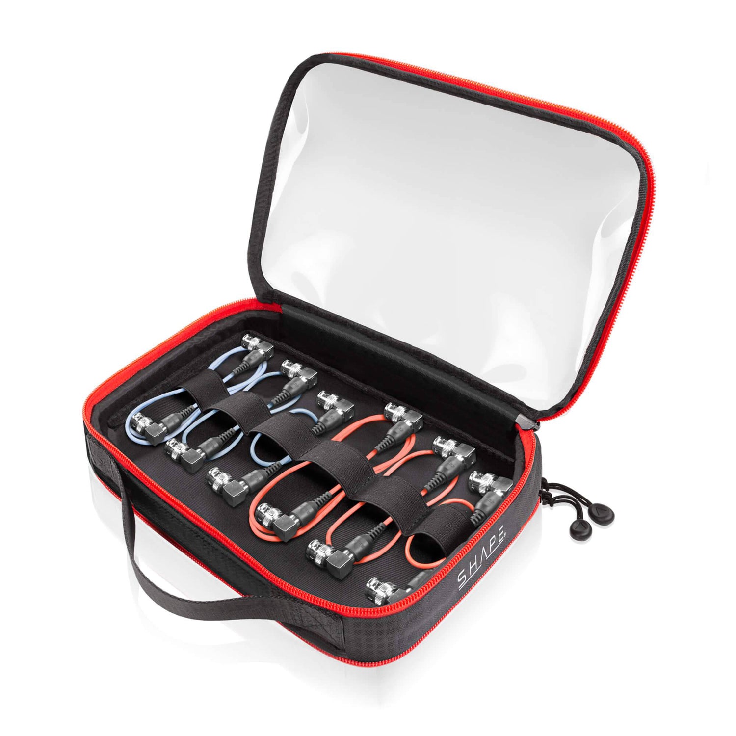 SHAPE Two-Sided Organizer Cable Pouch with BNC Skinny Cables Kit Cable SHAPE wlb   