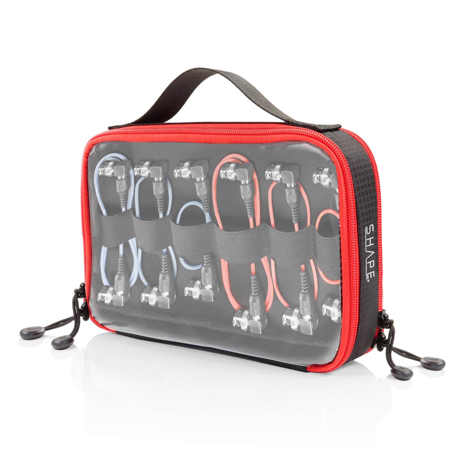 SHAPE Two-Sided Organizer Cable Pouch with BNC Skinny Cables Kit Cable SHAPE wlb   