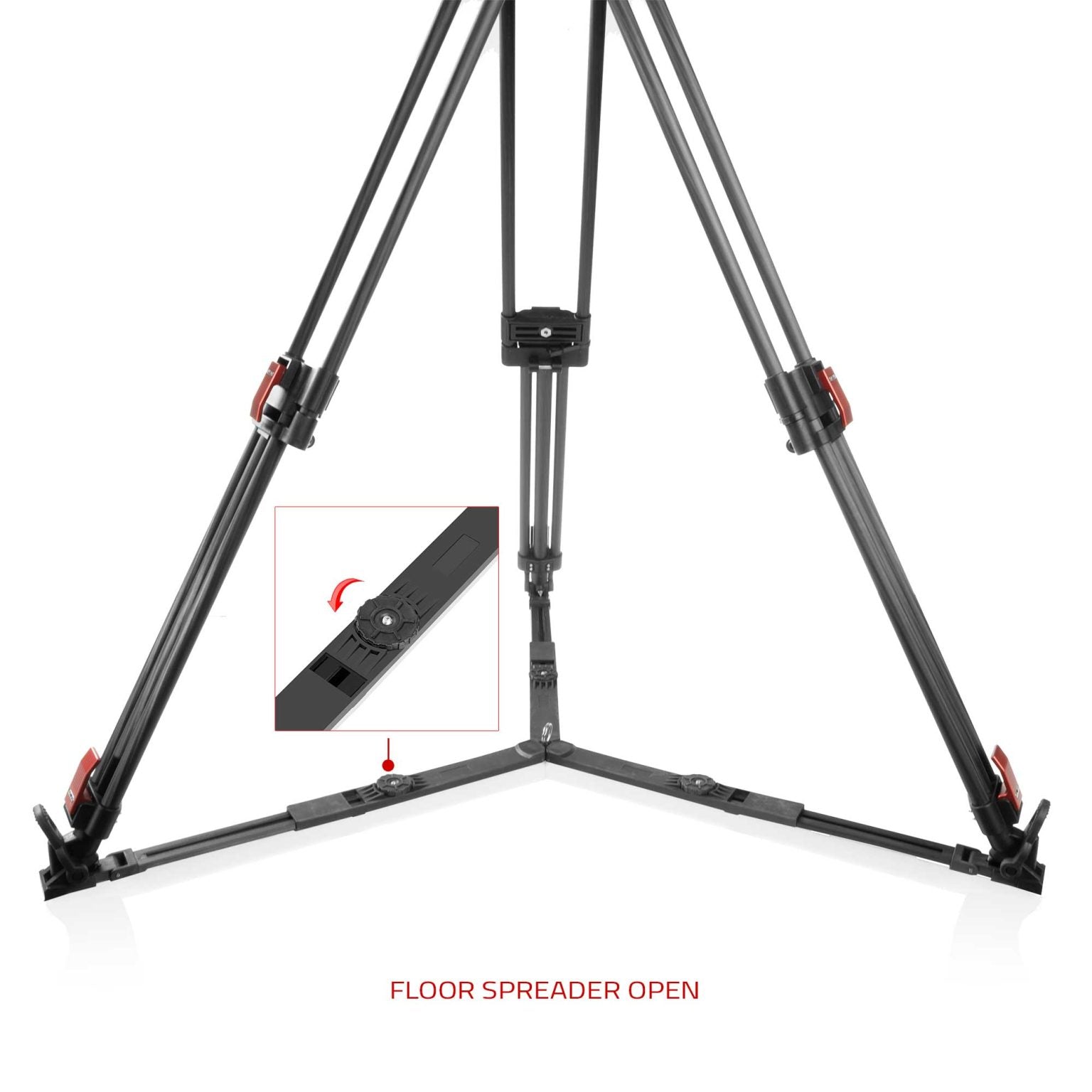 SHAPE Two-Stage Carbon Fiber Tripod Legs 20 kg Tripod Leg SHAPE wlb   