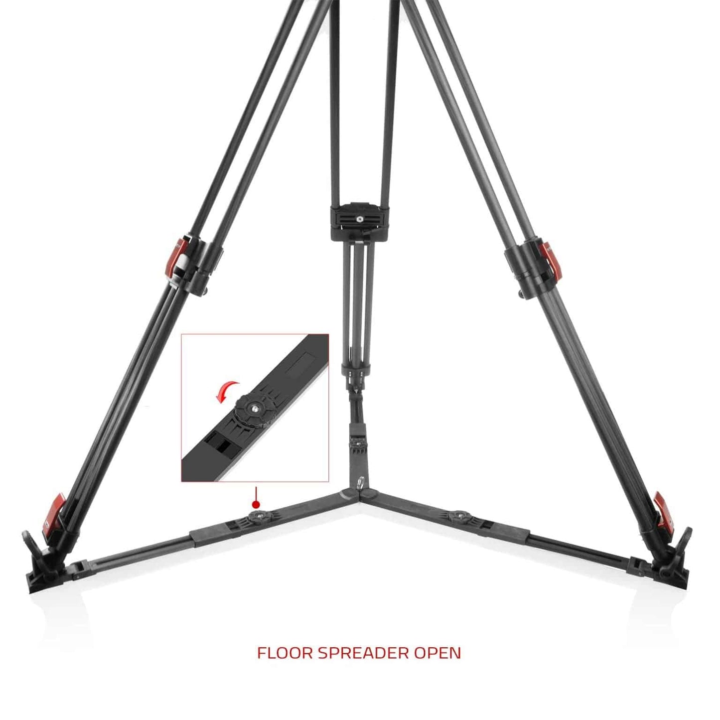 SHAPE Two-Stage Carbon Fiber Tripod Legs 20 kg Tripod Leg SHAPE wlb   