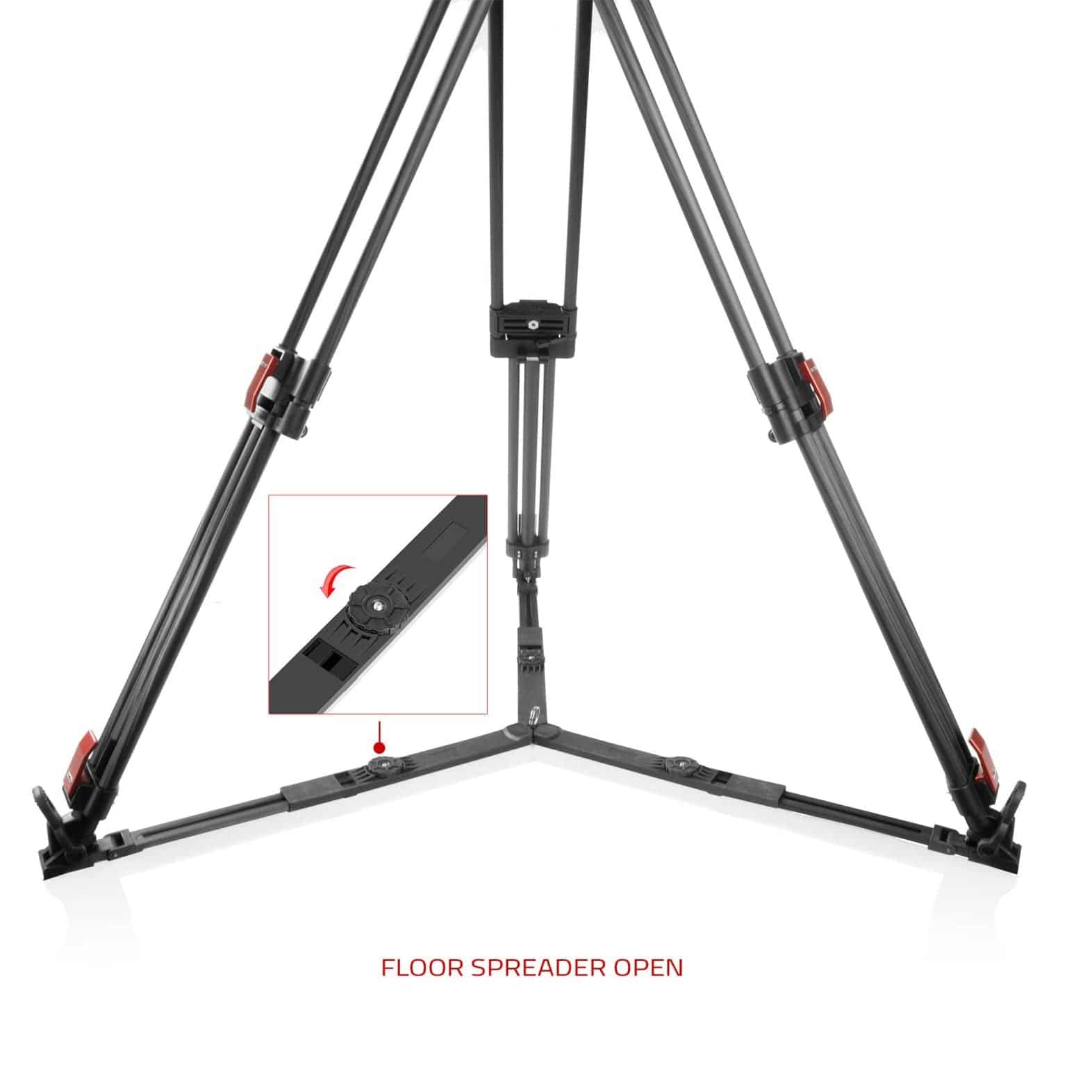 SHAPE Two-Stage Carbon Fiber Tripod Legs 20 kg Tripod Leg SHAPE wlb   