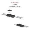 SHAPE Sony FX9 V-Lock Quick Release Baseplate Baseplate SHAPE wlb