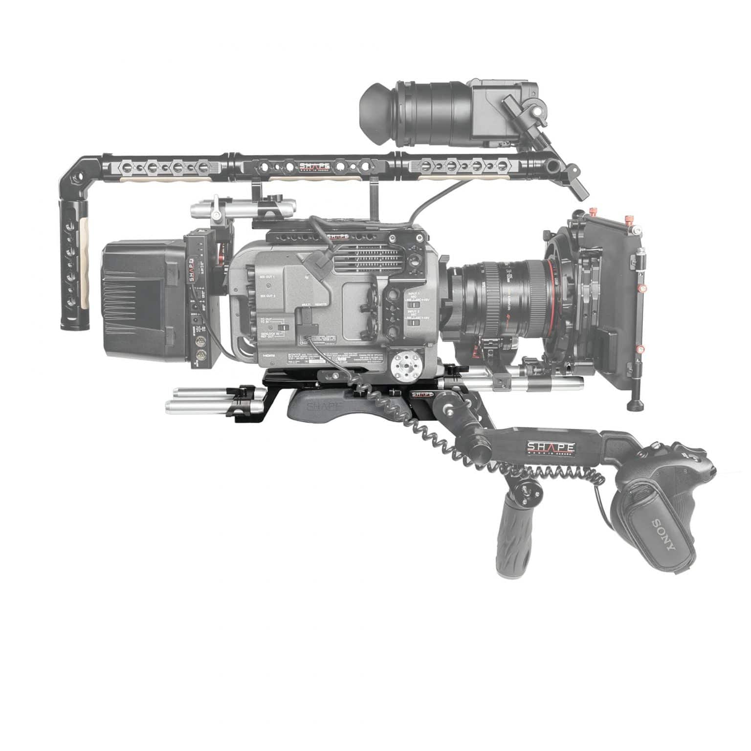 SHAPE Sony FX9 V-Lock Quick Release Baseplate Baseplate SHAPE wlb