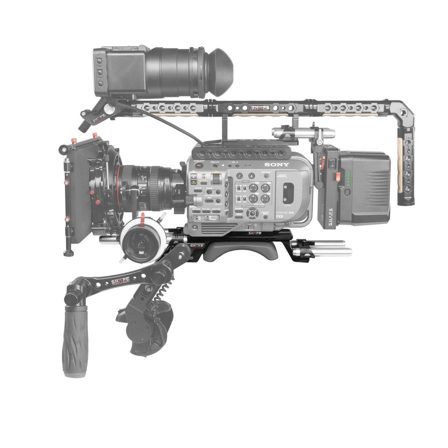 SHAPE Sony FX9 V-Lock Quick Release Baseplate Baseplate SHAPE wlb