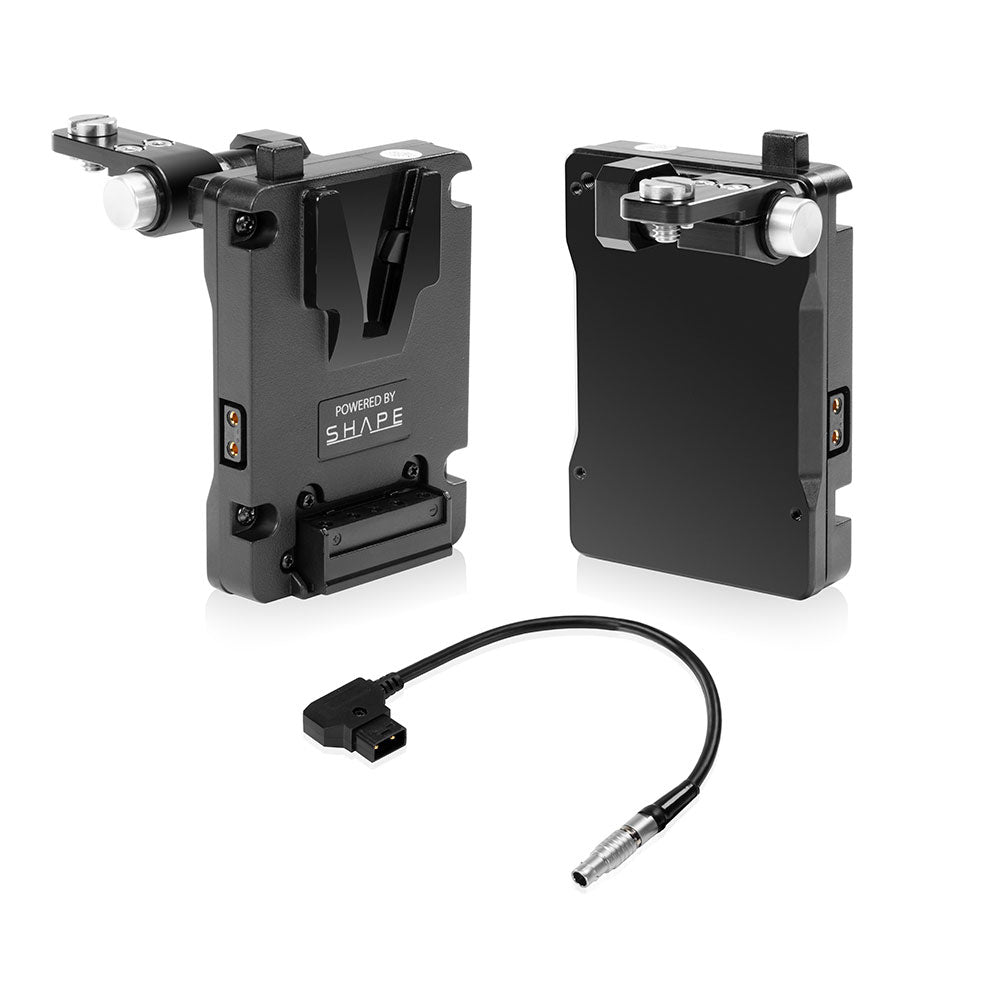 SHAPE Blackmagic PYXIS 6K V- Mount Pivoting Battery Plate Battery Plate SHAPE wlb