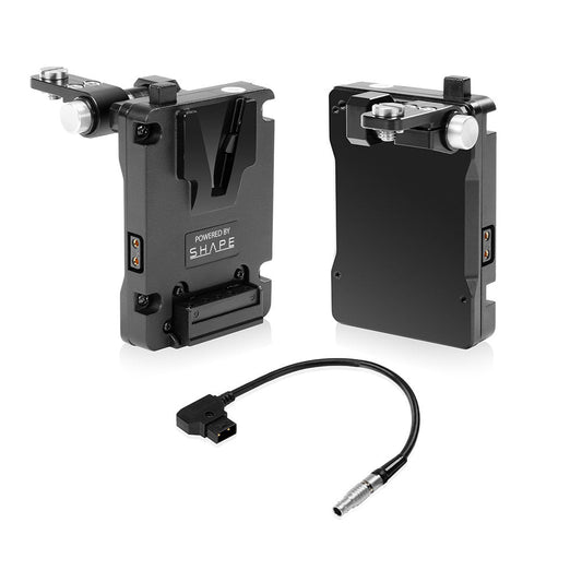 SHAPE Blackmagic PYXIS 6K V- Mount Pivoting Battery Plate Battery Plate SHAPE wlb