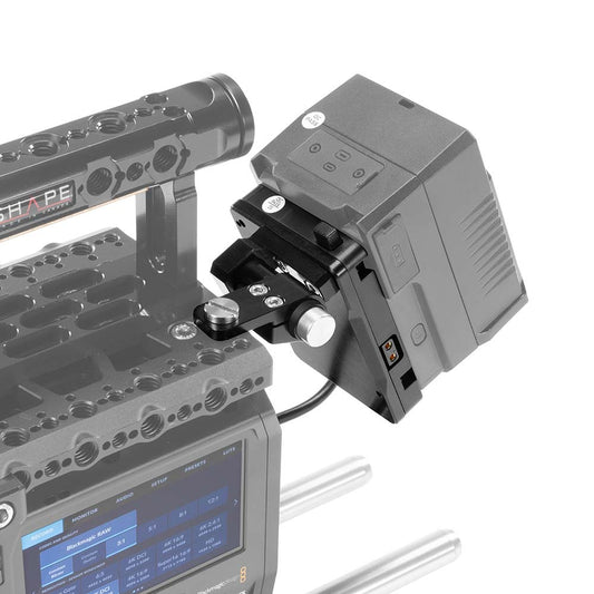 SHAPE Blackmagic PYXIS 6K V- Mount Pivoting Battery Plate Battery Plate SHAPE wlb