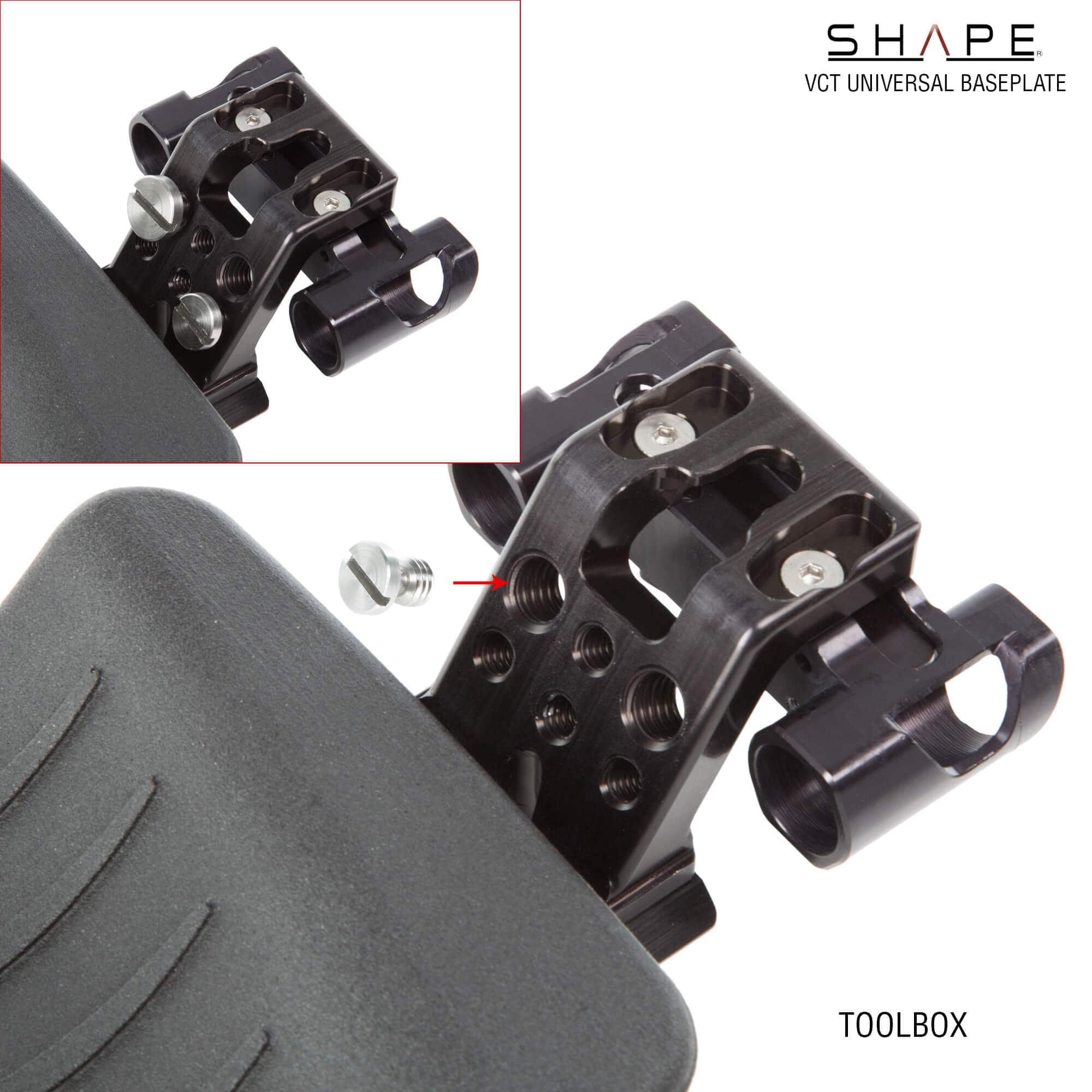 SHAPE VCT Universal Baseplate Pro Kit Baseplate SHAPE wlb   