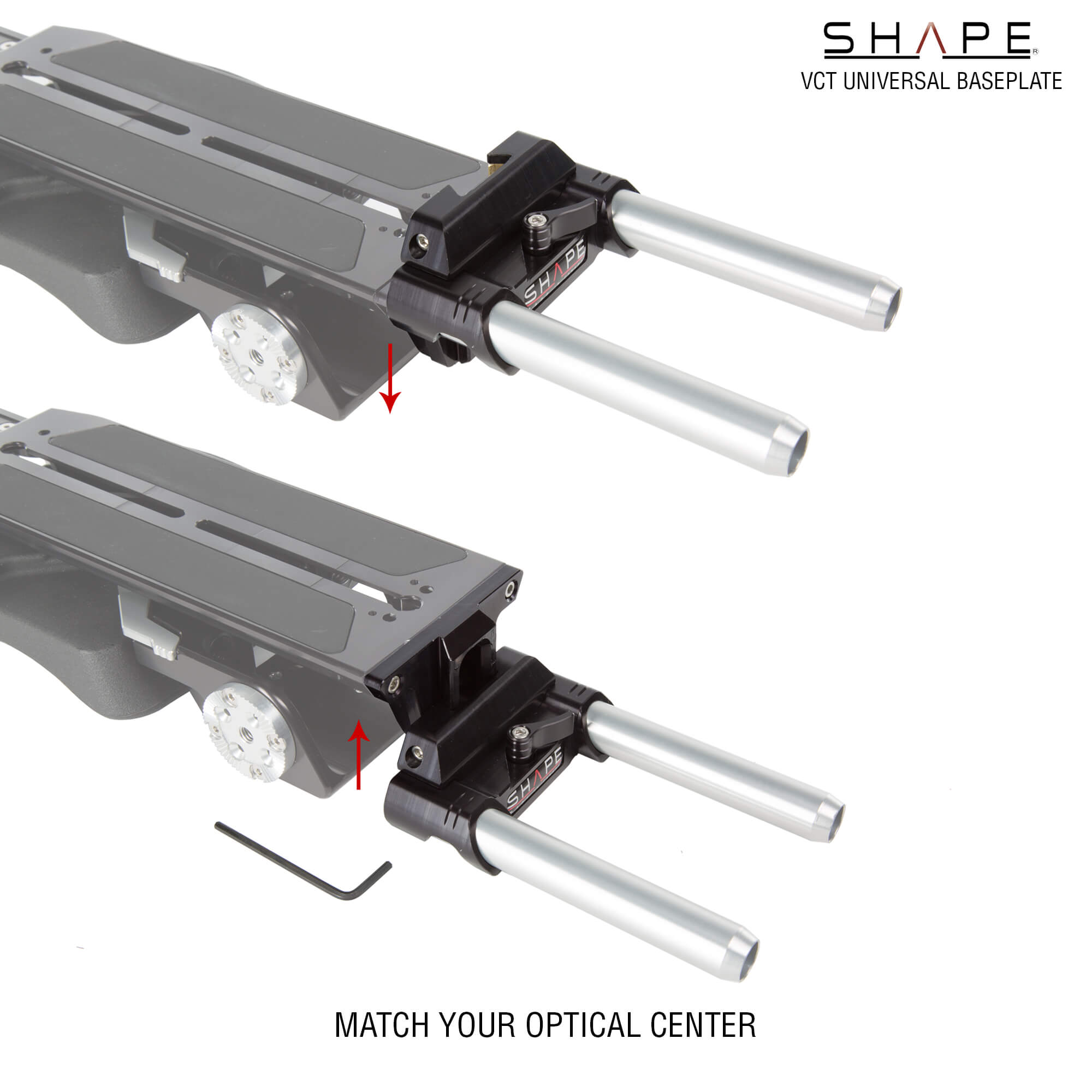 SHAPE VCT Universal Baseplate Pro Kit Baseplate SHAPE wlb   