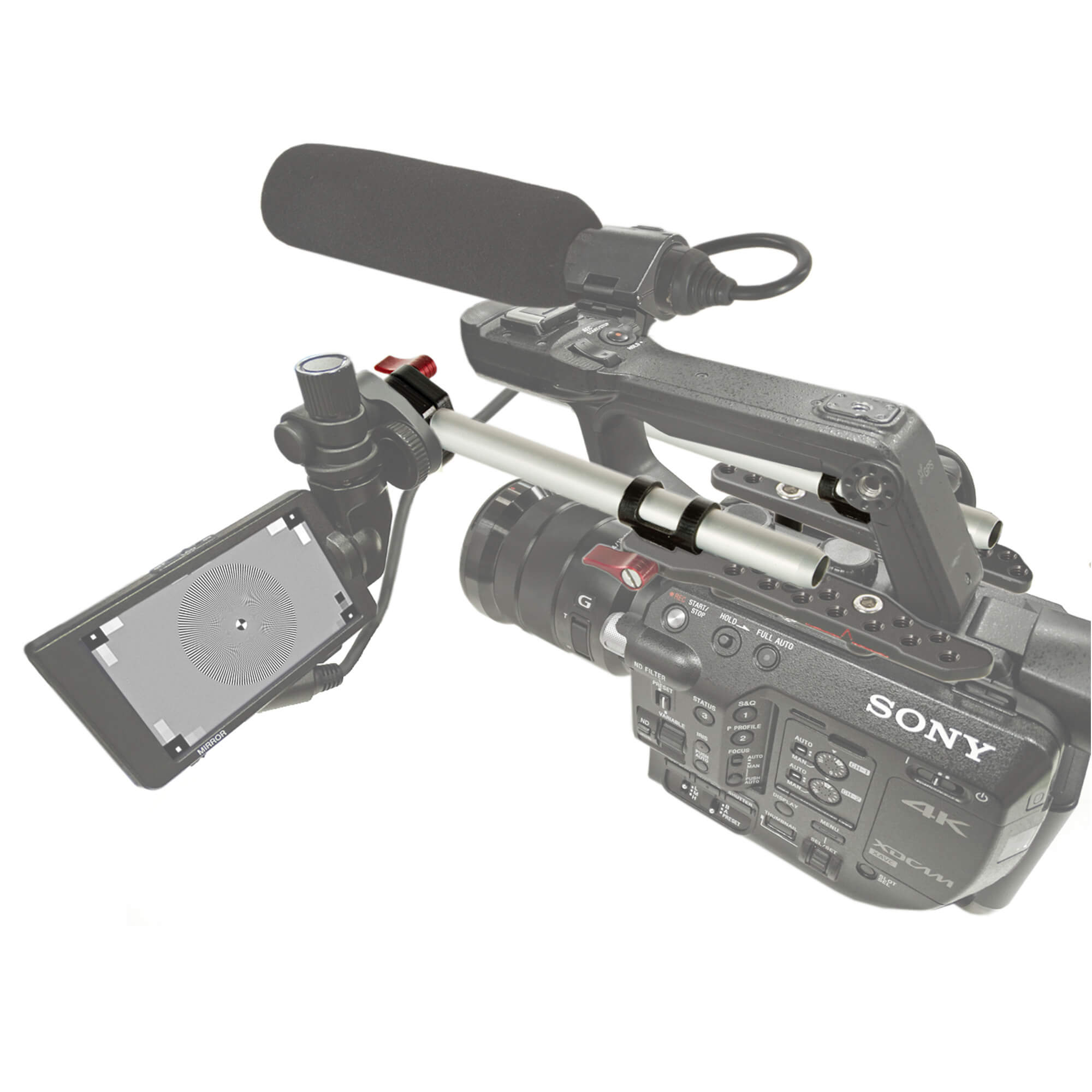 SHAPE Sony FS5/FS5 II View Finder Solution Viewfinder Mount SHAPE wlb