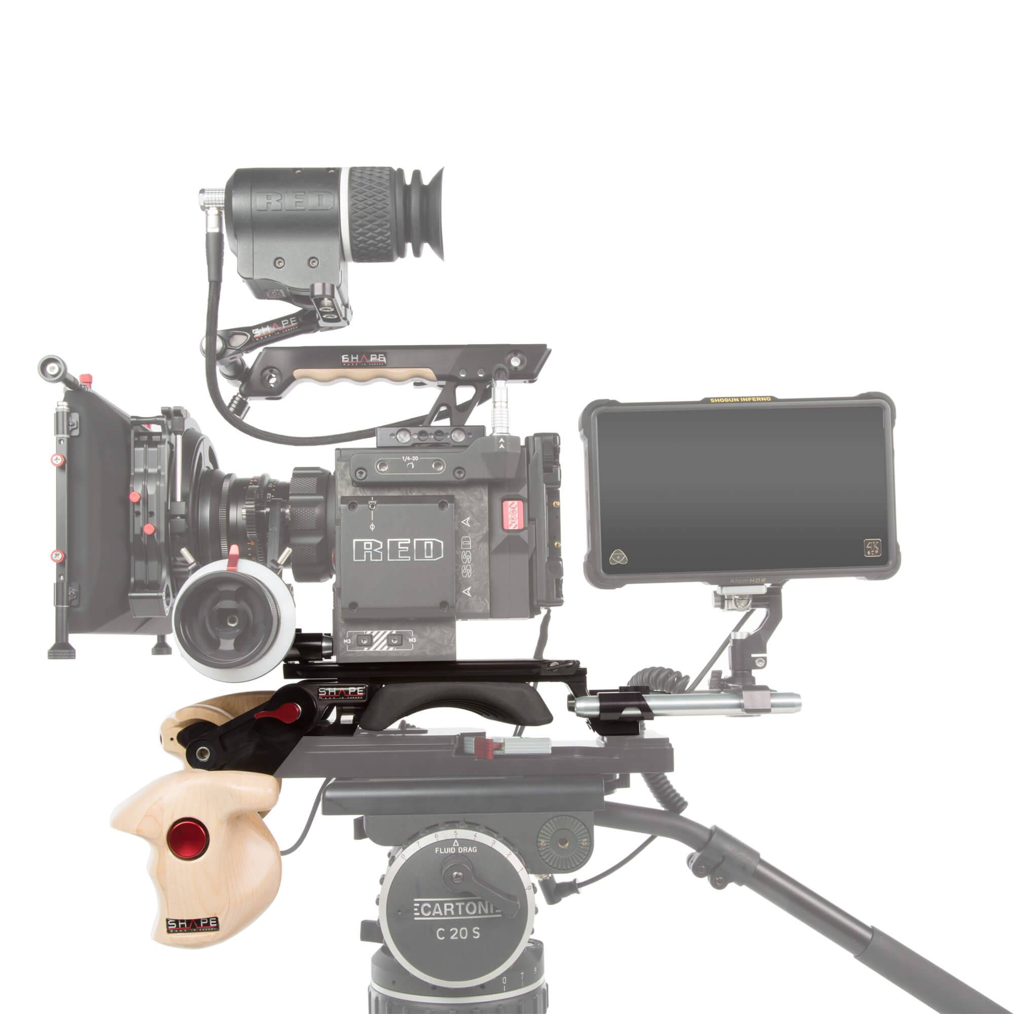 SHAPE Tay cầm bằng gỗ ARRI Rosette Tay cầm SHAPE wlb