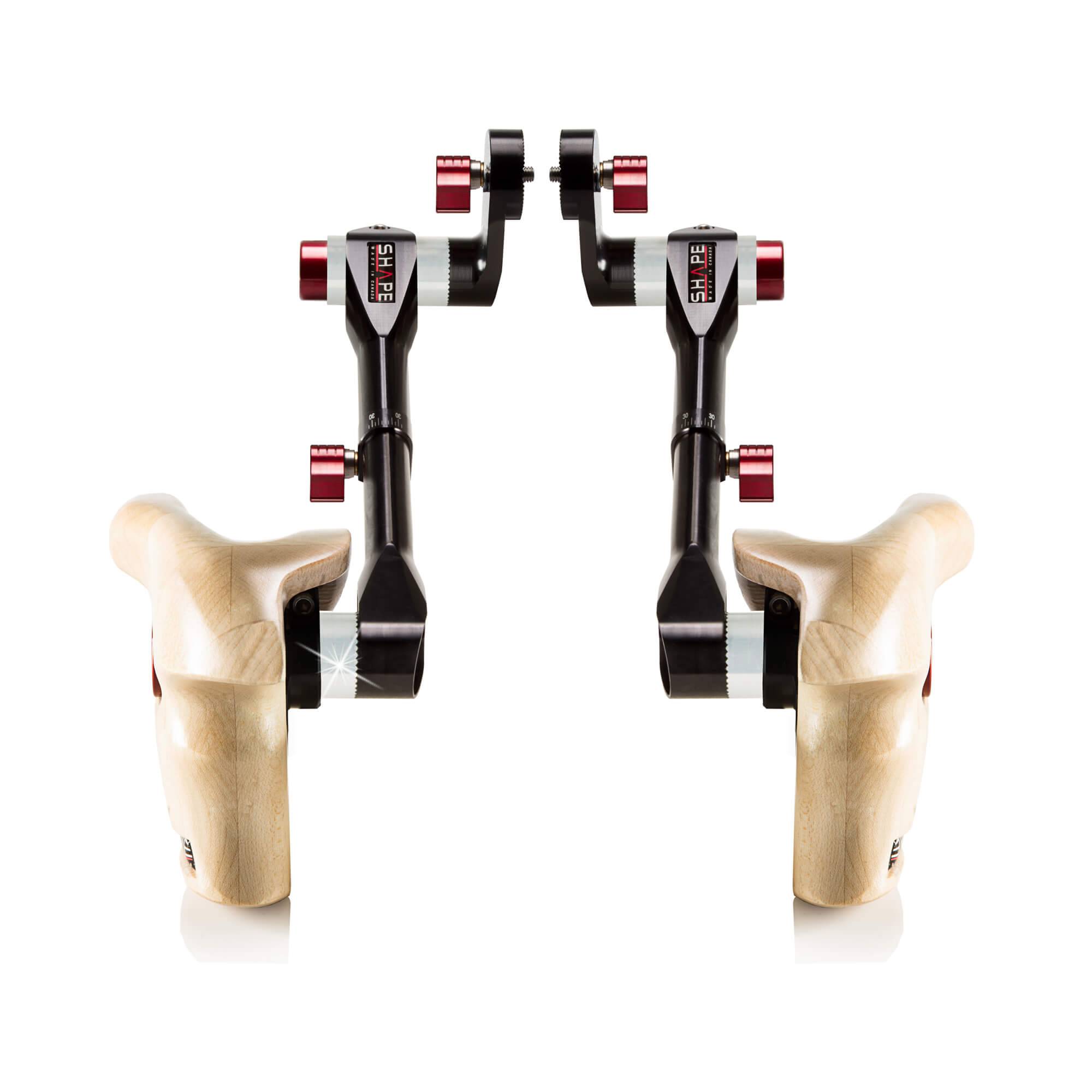 SHAPE Tay cầm dạng ống lồng bằng gỗ ARRI Rosette Tay cầm SHAPE wlb