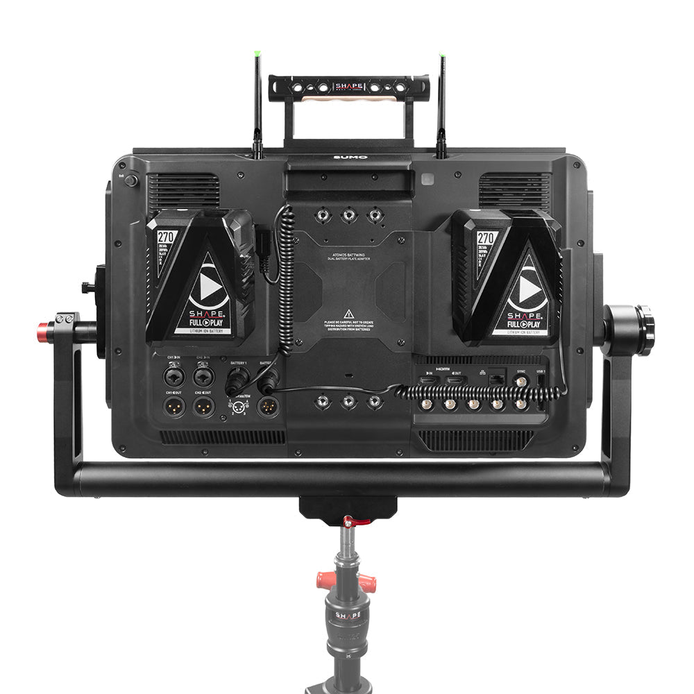 SHAPE Yoke Mount Push Button Kit for Atomos SUMO Pro 19 Monitor Accessory SHAPE wlb